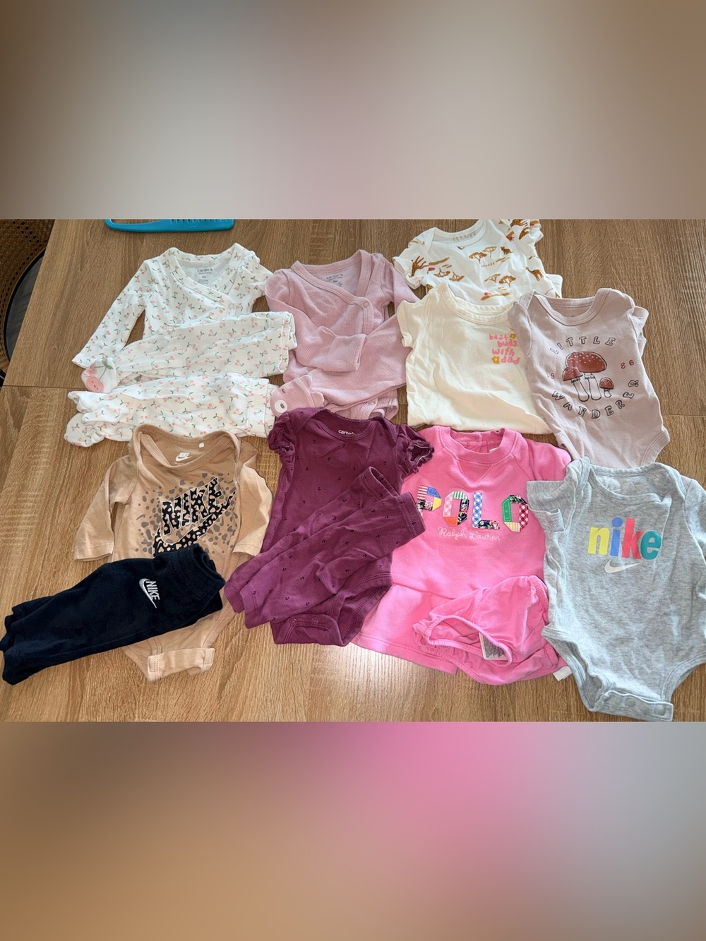 Nike , Polo , Carter’s infant Baby Girls size 3 month outfits